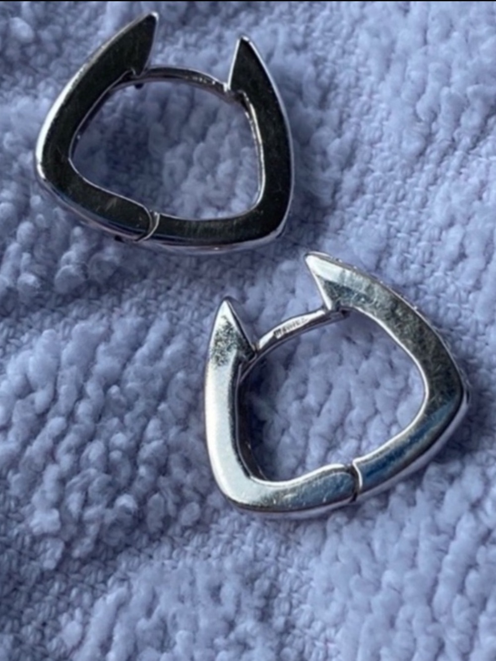 💕Host Pick💕18k white gold Diamond earrings purchased in Italy 🇮🇹 - appraisal inc - Picture 6 of 13